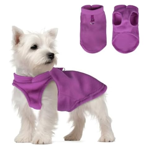 FEimaX Dog Winter Coat with Leash Ring Cover