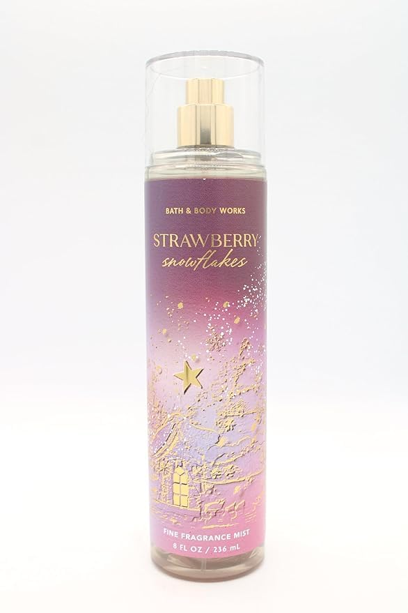 Strawberry Snowflakes Bath and Body Fine Fragrance Mist