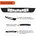 ECOTRIC Bumper Lower Grille Compatible with 2013-2014 Ford Mustang Replacement for DR3Z17K945AB Front Bottom Bumper Grill Hood Mesh (W/O Appearance Package)