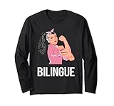 Maestra Bilingue Bilingual Spanish Teacher Long Sleeve T-Shirt
