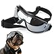 Arvoni Hundebrille, Hundebrille für Kleine Hunde, Einstellbar Sonnenbrillen Hunde, Hundesonnenbrille mit UV Schutz, Winddicht und Staubdicht, Augenschutz für Kleine Rassen