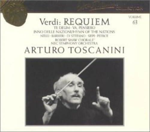 Collection 63 [Audio CD] Verdi / Toscanini / NBC Sym Orch