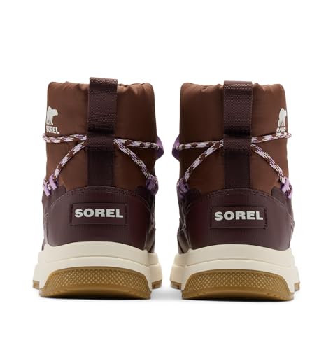 Sorel Damen Whitney 3 Slip On WP Casual Winterstiefel Dark Auburn/Red Lodge 39.5 Regular – Ansicht 3