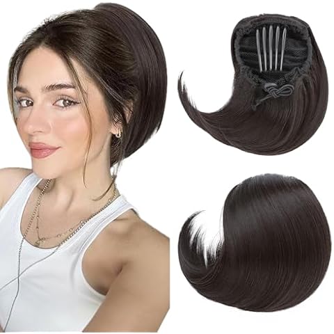 S-noilite 12 Inch Drawstring Hair Bun Extension Cover