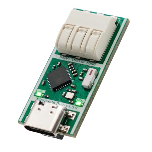 Ultra-Compact WLED Controller Eternaglo Pico ESP32-C3 WiFi Addressable LED Controller USB-C PD 5V & 12V for WS2812B / WS2811 / SK6812 and More Pixel LEDs Auto Power Cut Relay and eFuse