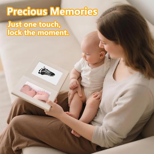 Kit Per Impronte Di Mani E Piedi Senza Inchiostro, Per Cani, Gatti, Animali Domestici, Con Tampone Di Inchiostro Pulito Per Neonati E Animali Domestici, Confezione Da 4 - 4