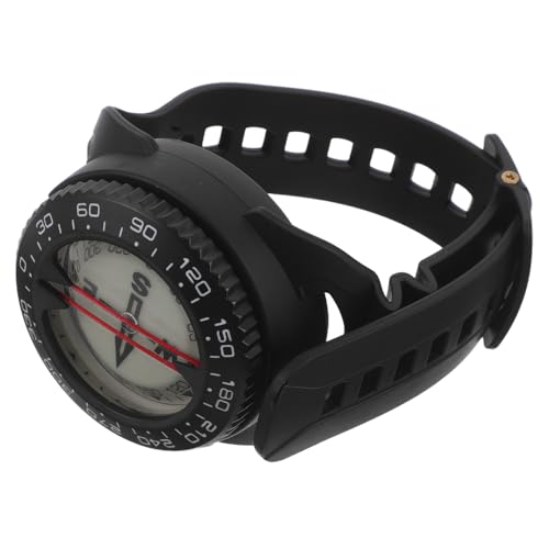 Abaodam Boussole de Plongée Étanche pour Navigation Boussole Phosphorescente de Poignet pour Camping et Voile Outil Orientation Lumineux