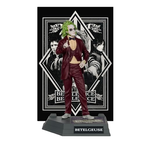 Ya en mundofriki.es: McFarlane Juguetes - Beetlejuice Beetlejuice - Figura Posada de 6 Pulgadas