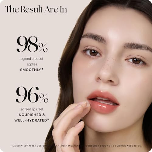 Image of Nature Republic Honey Melting Lip Butter Balm - Hydrating Tinted Balm with Peptides, for Sheer & Glossy, Smooth & Soft Lips (LYCHEE JELLY)