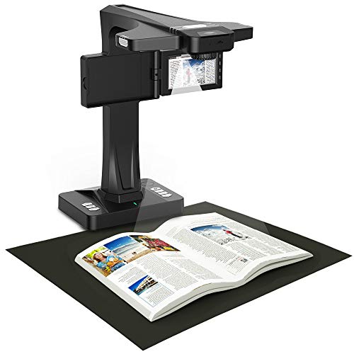 eloam Portable Document Scanner, 5-inch Screen, Support Offline Scan, Auto Flatten, Split