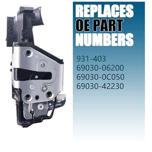 Image of Right Front Door Lock Actuator Motor Compatible with Scion tC xB xD, Tundra, Camry Lexus RX350 RX450h, Rav4 -Replaces 69030