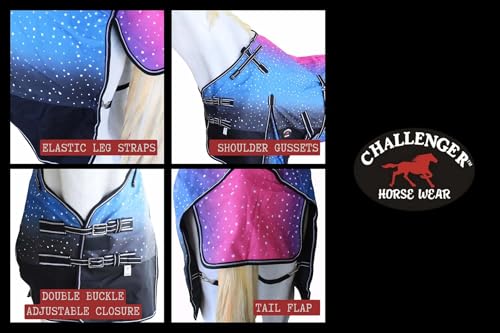 Image of Challenger 1200D Turnout Waterproof Rain Horse Sheet Light Winter Blanket 391B