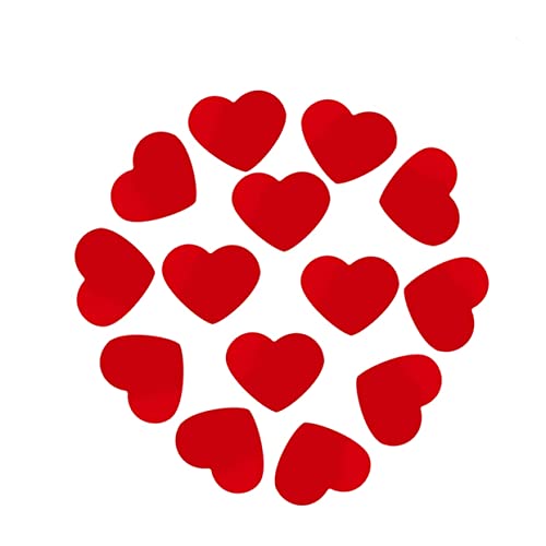 LABRIMP Decorazioni Per Matrimonio 200 Pezzi Cuori Scintillanti Paillettes 30 Mm Coriandoli Sparsi Per Tavoli Decorazioni Matrimonio Festa