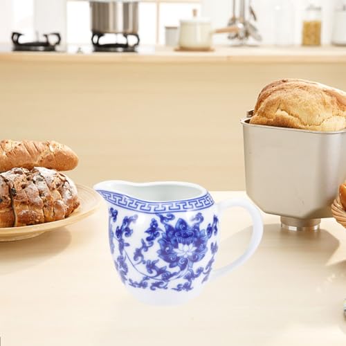 Recipiente de cerámica azul con diseño elegante para alta cocina 6