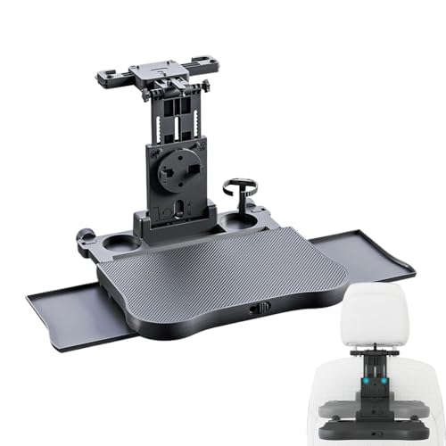Table pour siège arrière de voiture pliable et réglable pour berline et ramassage