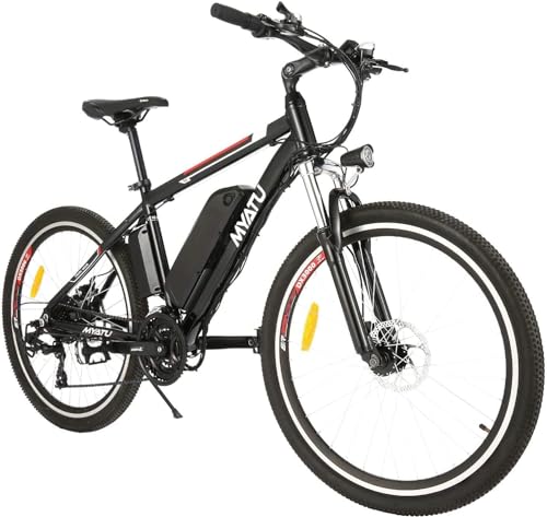 Fine Life Pro Bicicleta Eléctrica Eléctrica De 26 Pulgadas Con Batería De Litio Extraíble De 36 V 12,5 Ah, Hasta 100 Km, Motor De 250 W, Shimano De 7 Velocidades, Frenos De Disco Doble, Bicicletas Fine Life Pro Bicicleta Eléctrica Eléctrica De 26 Pulgadas Con Batería De Litio Extraíble De 36 V 12,5 Ah, Hasta 100 Km, Motor De 250 W, Shimano De 7 Velocidades, Frenos De Disco Doble, Bicicletas