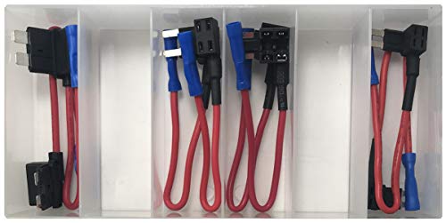 Kit de 8 conectores fusibles Add A Circuit (ATC/ATM/ATMLP/Micro) - 2 unidades de cada tipo miniatura 1