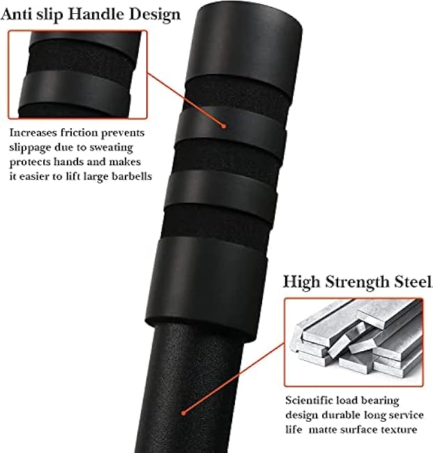 Deadlift Barbell Jack Stand, Heavy Duty Steel Deadlift Jack for Easy Changing Plates, Anti-slip Handle Deadlift Stand, Home Gym Deadlift Exercises, Weight Training Equipment