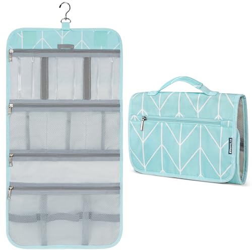 PAVILIA Foldable Hanging Toiletry Bag