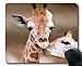 Produktbild Rechteck-Mauspad, Sonnenlicht-Tiergiraffe Gummi-Mousepad Genähte Ränder
