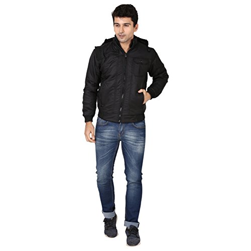 Image of Men's Solid Regular Jacket