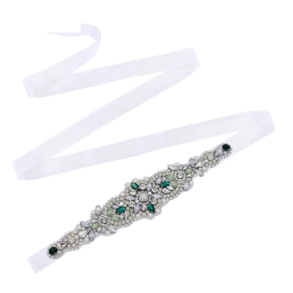 Cinturón de diamantes de imitación para cinta de boda, accesorios de boda, vestido de fiesta
