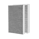 Lhari F1 Carbon Filter, Odor+Allergen Removal,Compatible with Filtrete Air Purifier Models:C01 and T02, 2-Pack