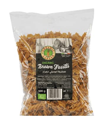 Organic Larder Brown Fusilli 500g