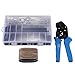 Produktbild Noblik Crimp Zangen Kit für Steck Verbinder, 2,54 Mm Stift Leiste, MNnlich Weiblich, Crimp Stifte, Klemmen GehUse 1 2 3 4 5 6 8 10 Poliges Crimp Set