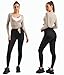 Mustcan Women's Tie Front Shrug Long Sleeve Bolero Cardigan Lightweight Cropped Twist Open Front Casual Short Shawl Tops-Khaki