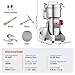 VEVOR 500g Electric Grain Mill Grinder, High Speed 2000W Commercial Spice Grinders, Stainless Steel Pulverizer Powder Machine, for Dry Grains Spices Cereals Coffee Corn Pepper, Swing Type