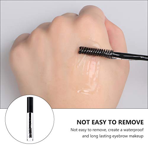 Mobestech 2 unidades 3,8g Gel de fixação de sobrancelha à prova d'água à prova de suor líquido para