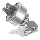 Robuste : la construction robuste de interrupteur d'allumage assure et , ce qui en fait un excellent choix pour une utilisation fréquente dans applications de tonte de pelouse, interrupteur de démarrage d'allumage de tondeuse à gazon, interrupteur d'allumage