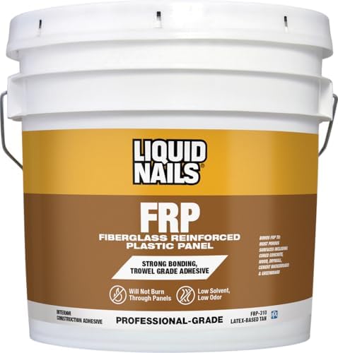 Liquid Nails Fiberglass Reinforced Panel Adhesive (FRP-310) 3.5 gal