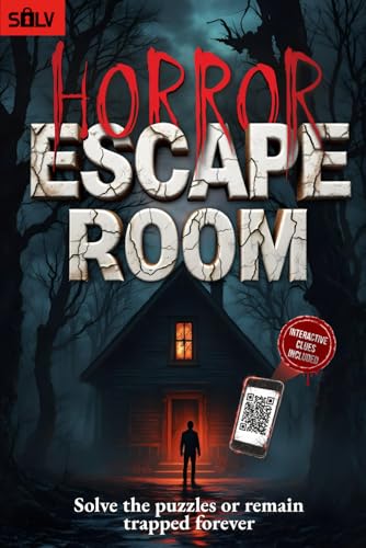 Horror Escape Room: The interactive horror puzzle book for all adults and fans of crime solving games (Escape Room 2.0 Books)