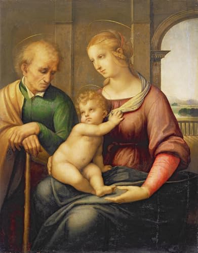 Peintures la Sainte Famille Raphael œuvre inspirante pour harmonie maison
