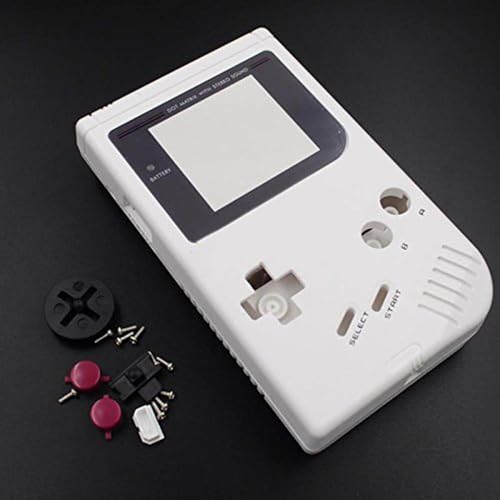 100% nuovo e di qualità Replacement Full housing Shell case per Nintendo Gameboy Classic 1989 GB Dmg console parte di riparazione – bianco