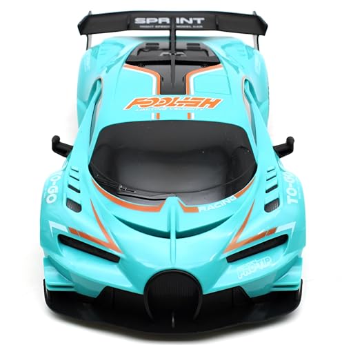 Carrinho de Controle Remoto Recarregável Raider com Luz LED 3D Alta Velocidade Brinquedo Infantil (V