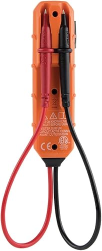 Miniatura 13 de Klein Tools (KLEBE) NCVT3PKIT Kit de prueba eléctrica, probador de voltaje sin contacto de doble rango con linterna, probador de voltaje CA/CD y