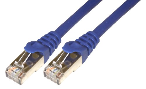 Preisvergleich Produktbild MCL Patchkabel (Cat 6 F / UTP, 7 m), Blau