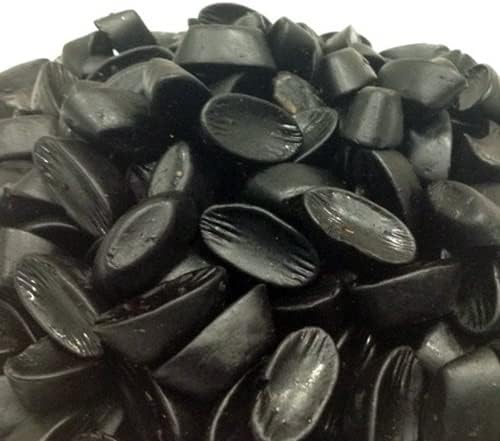 Bonbons en forme de barque à la réglisse gélifiés sans sucre light De Antoni 1 kg