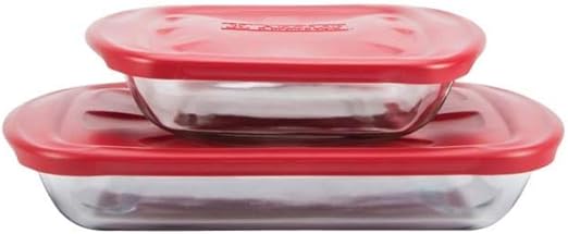 Anchor Hocking 4 Pc. Glass Bakeware Set 91036