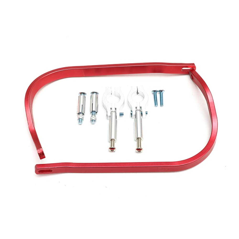 Protection des Mains de Moto, ProtèGe-Mains, Accessoires de Moto, VéHicule Tout-Terrain, Barre en Aluminium ModifiéE, Guidon en Alliage D'Aluminium, Protection des Mains Anti-Chute