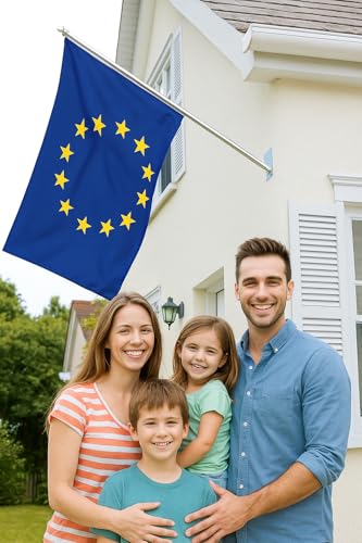 KeyMet Fahnenhalter Fahnenhalter Fahnenmasthalter Fahnenwandhalter Fahnenmast Fahne Flagge Weiss verzinkt