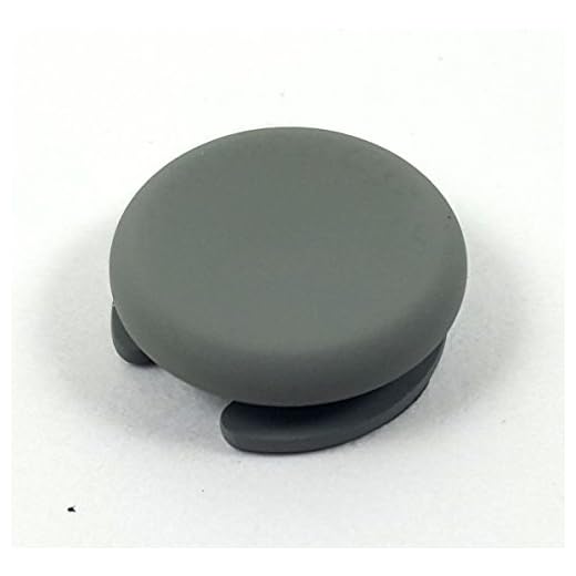 Substituição para capa de joystick analógica para 3DS 3DSXL 3DSLL NOVO 3DS XL (cinza)
