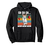Photo Gallery ch ch ch meow costume divertente gatto gattino halloween felpa con cappuccio Photo Gallery ch ch ch meow costume divertente gatto gattino halloween felpa con cappuccio