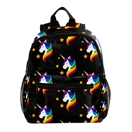Sac à dos pour garçons et filles papillons et roses de 30 cm pour école maternelle