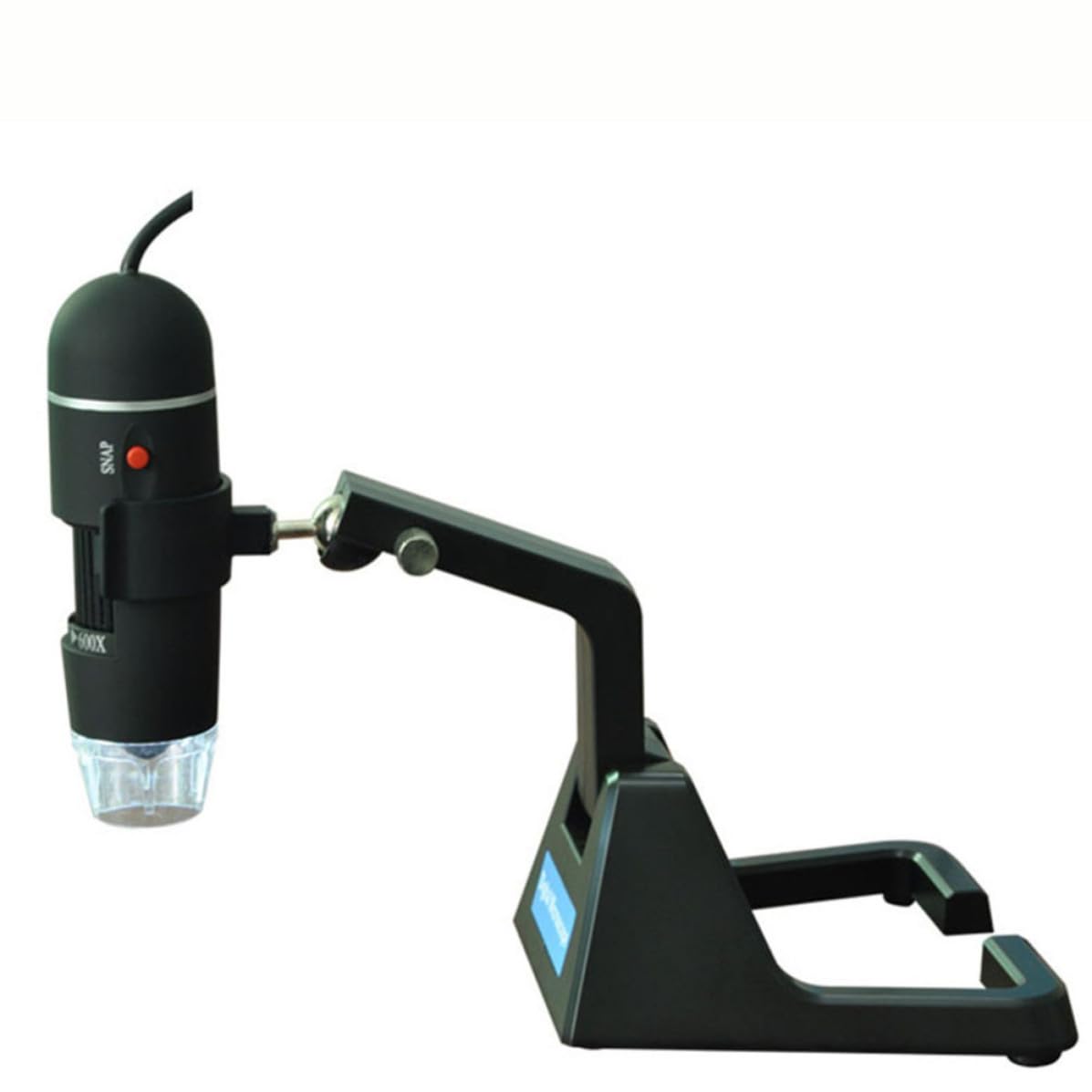 Microscopio Digitale USB 2 Milioni 25x-600x 8 LED Nero