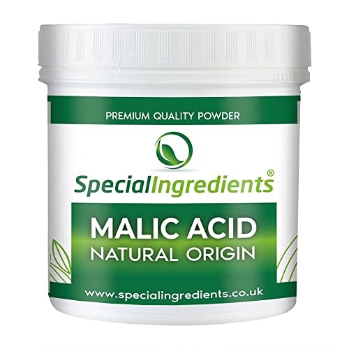 Special Ingredients Acide malique composé naturel - Convient aux végétaliens, sans OGM - emballage recyclable (100g) Cover