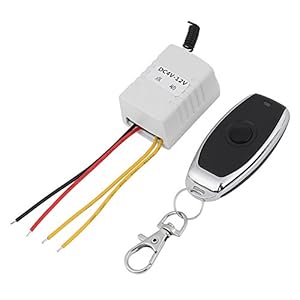 Vikye Wireless Relais Fernbedienungsschalter Set DC4V-12V
